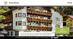 Desktop Screenshot of pension-edelweiss.cc